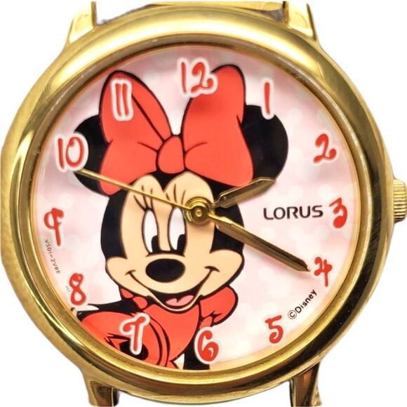 Rare Disney X Lorus Minnie Mouse Watch - Picture 1 of 14